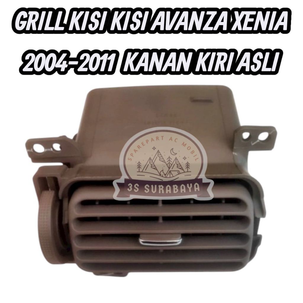 Grill Kisi Kisi Ac Avanza Xenia Lama 2004-2011 Bagian kanan dan kiri harga per pc Asli Original Toyo