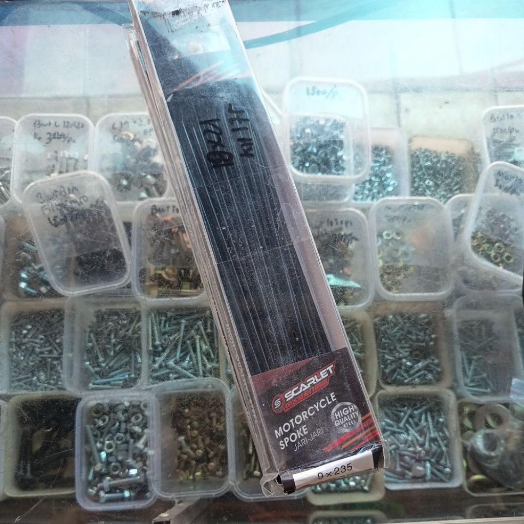 ruji jari jari spoke velg trail crf 150 klx 150 wr 155 supermoto