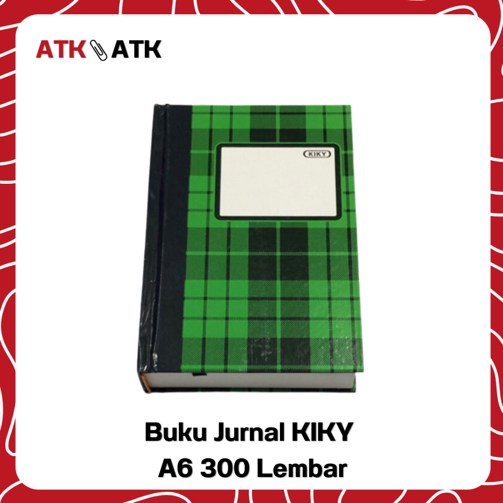 [PCS] BUKU HARD COVER / BUKU JURNAL KIKY OKTAVO A6 300 LEMBAR