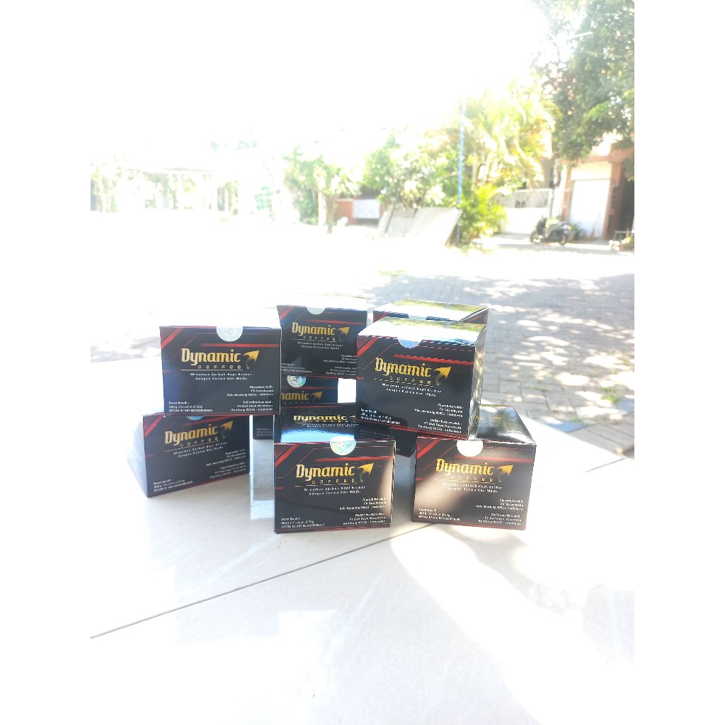 Kopi Dynamic isi 10 Saset Kemasan Baru - Kopi siap tempur Sekelas kopi SLB