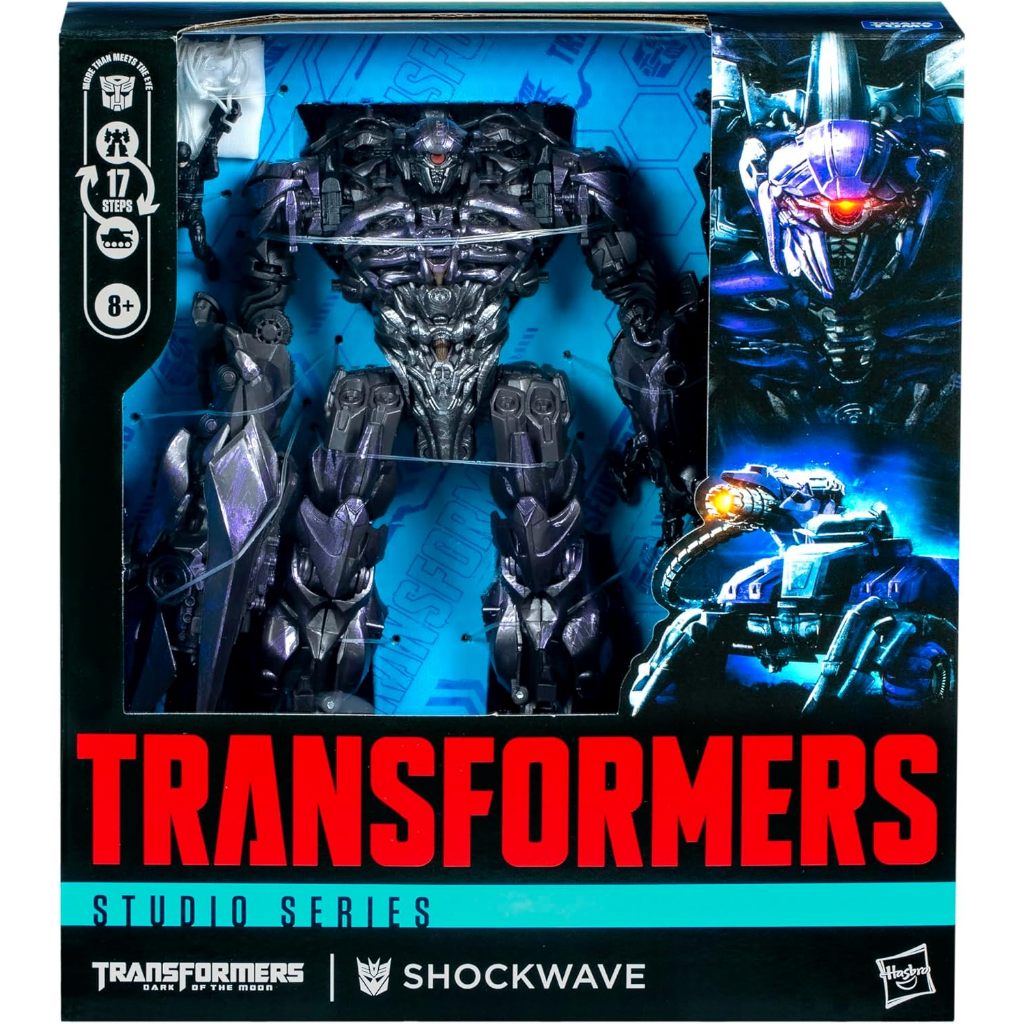 READY TRANSFORMERS TOYS STUDIO SERIES LEADER CLASS DARK OF THE MOON SHOCKWAVE
