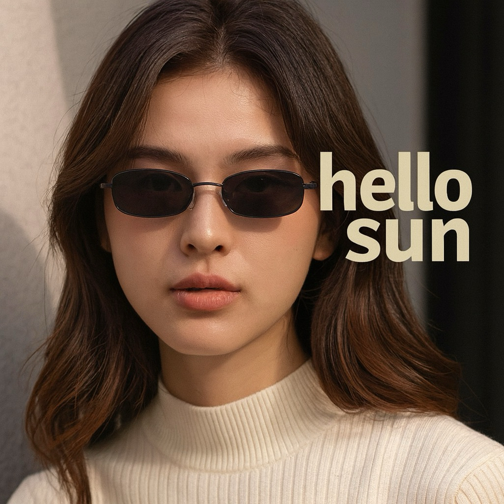 HELLO SUN HS 100 - kacamata hitam | kacamata hitam wanita | kacamata hitam fashion | kacamata hitam 