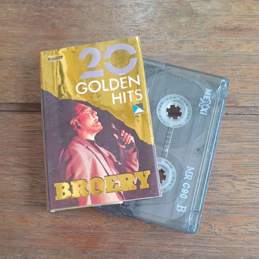 Kaset 20 Golden Hits Broery/metrotama records