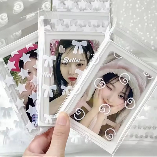 50pcs PLASTIK OPP PHOTO CARD PEREKAT 8X10CM / PLASTIK KEMASAN PLASTIK PHOTO BOOTH Plastik Foto Mini