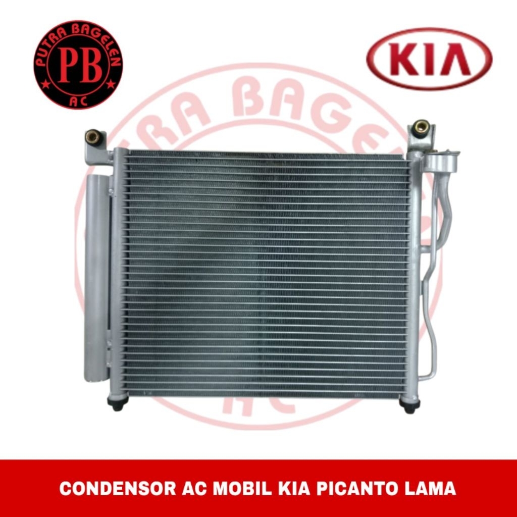 condensor kondensor ac mobil kia picanto old