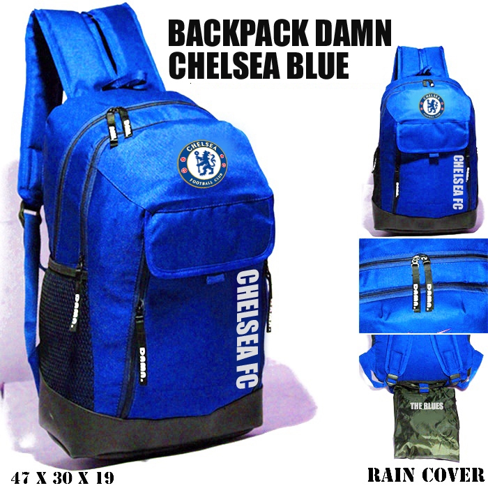 TAS RANSEL CHELSEA  - BACKPACK THE BLUES - TAS SEKOLAH CHELSEA FC - TAS GENDONG CHELSEA - TAS THE BL