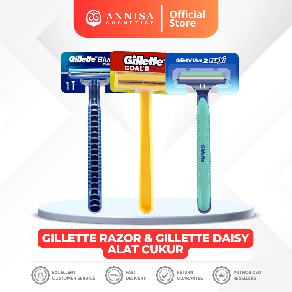 Gillette Razor & Gillette Daisy - Alat Cukur