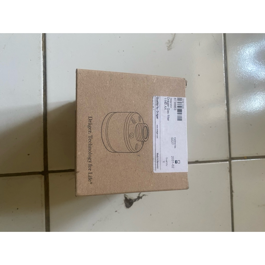 Drager X-plore Filter Series Rd40 AX Canester Methilbromida