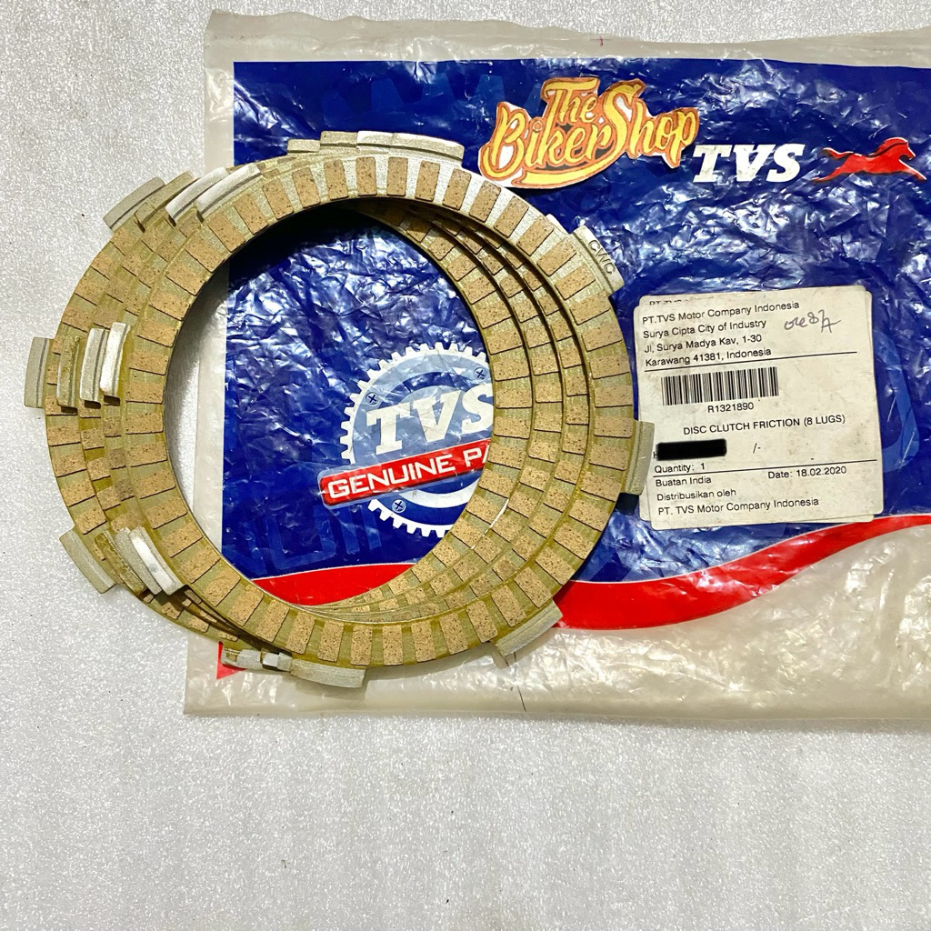 kampas kopling TVS NEO 110 Original TVS