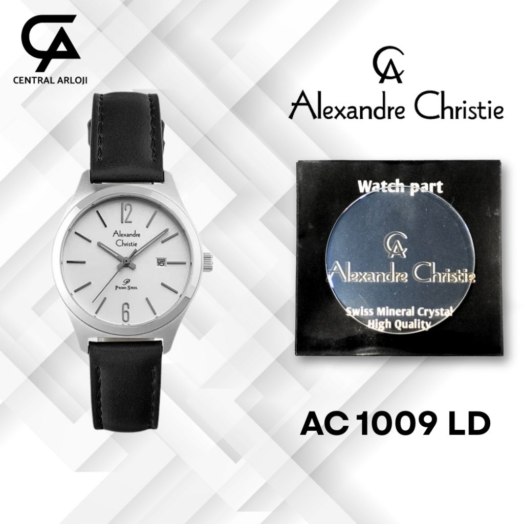 Kaca Jam Tangan Alexandre Christie 1009 LD