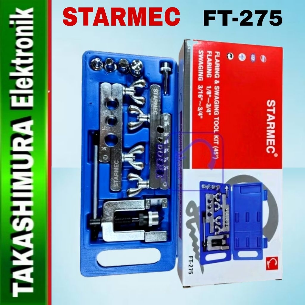 FLARING SWAGING TOOL KIT FT-275 STARMEC