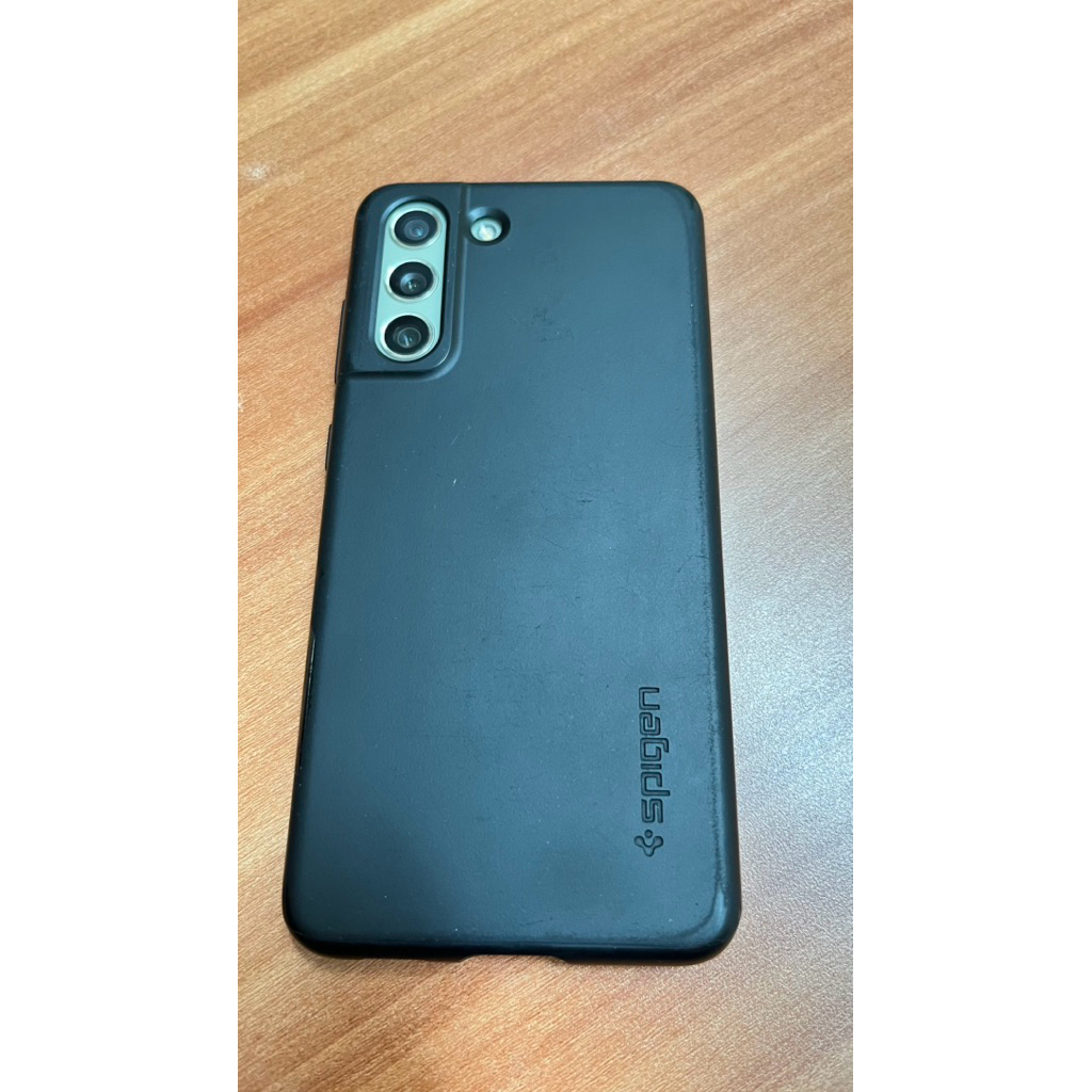 Spigen Case Black Samsung Galaxy S21FE Orginal Mulus Preloved