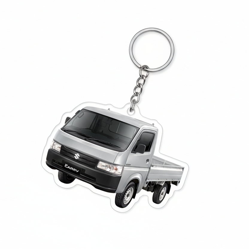 Gantungan kunci SUZUKI CARRY PICK UP AESTETHIC Eksklusif Merchandise Aksesoris Mobil Akrilik