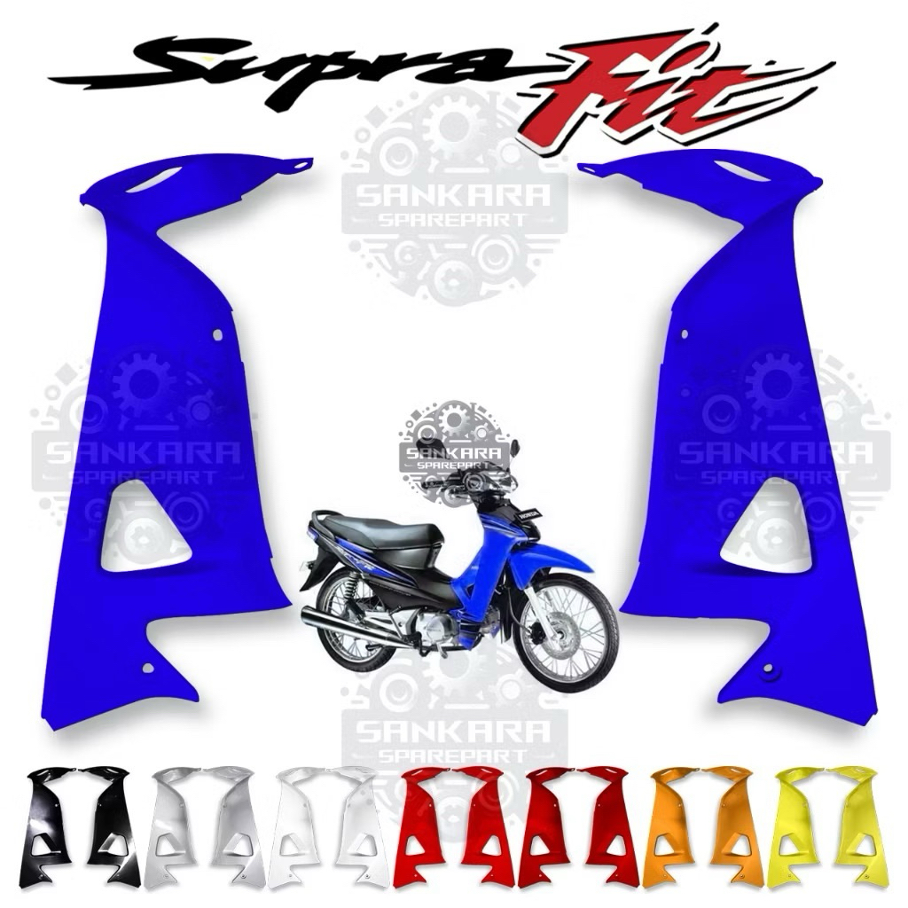 Sayap Dalam Honda Supra Fit New Supra Fit Dek Dalam Kualitas Terbaik Warna Hitam Merah Biru Putih Si
