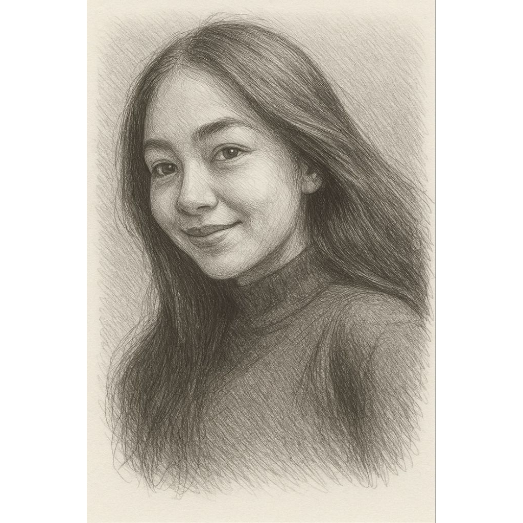 Jasa sketsa wajah realistis,super mirip,sketsa wajah Poto sendiri