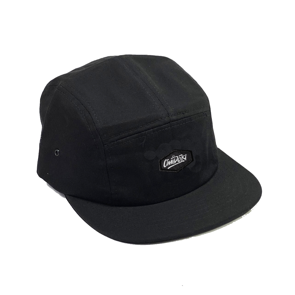 PINOKI Topi Five Panel Visor Pendek topi distro original pria