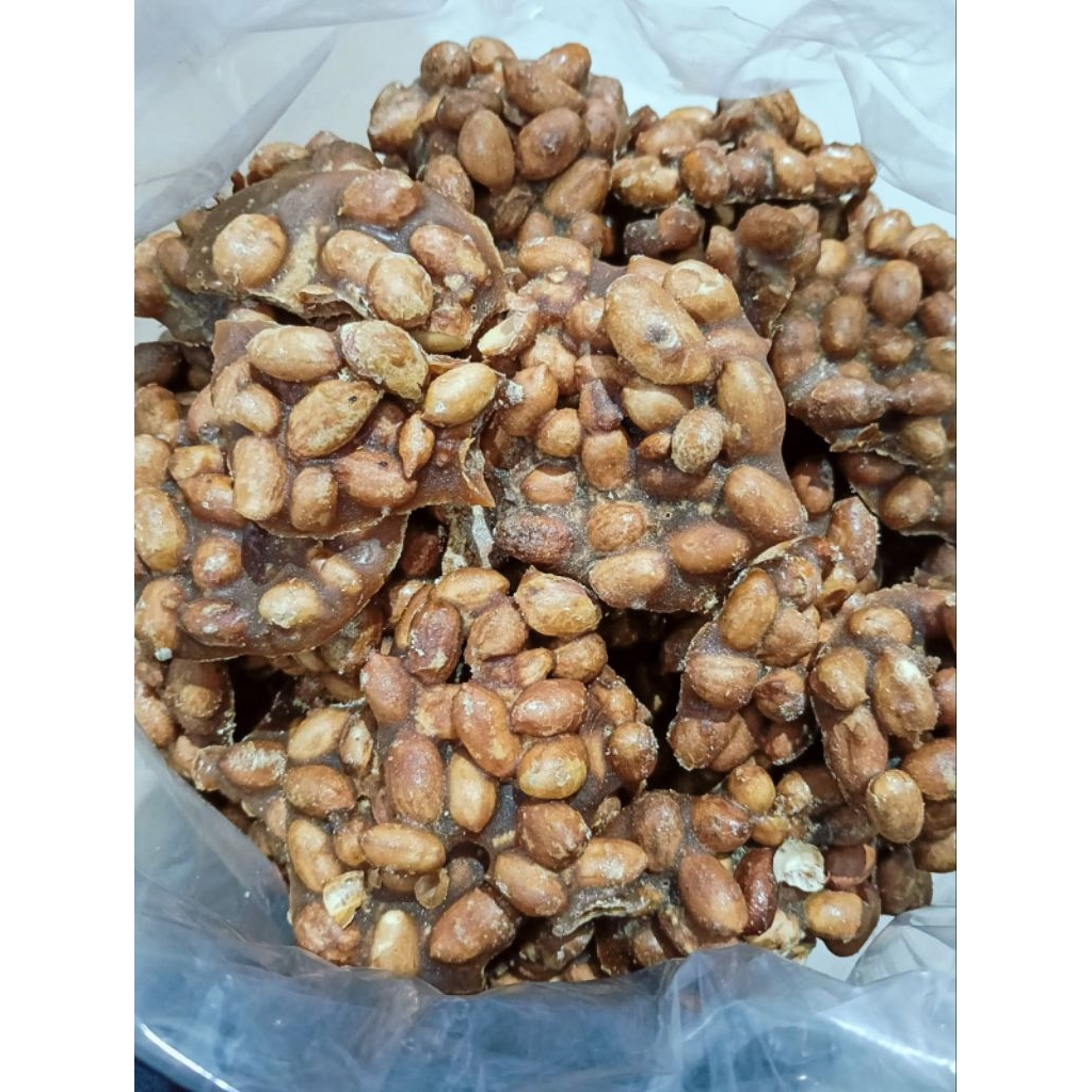 AMPYANG KACANG GULA JAWA RASA JAHE / AMPYANG KACANG JAHE CAMILAN TRADISIONAL 250 GRAM