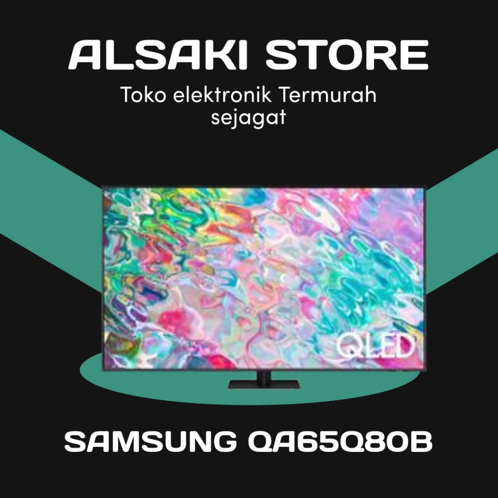 SAMSUNG QA 65Q80B 4K smart tv
Qled 65 inch