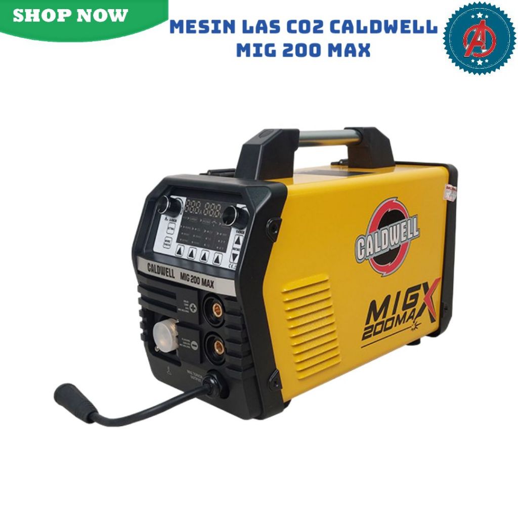 Mesin Las CO2 Caldwell Mig 200 Max / Trafo Las CO2 Mig 200 Max.