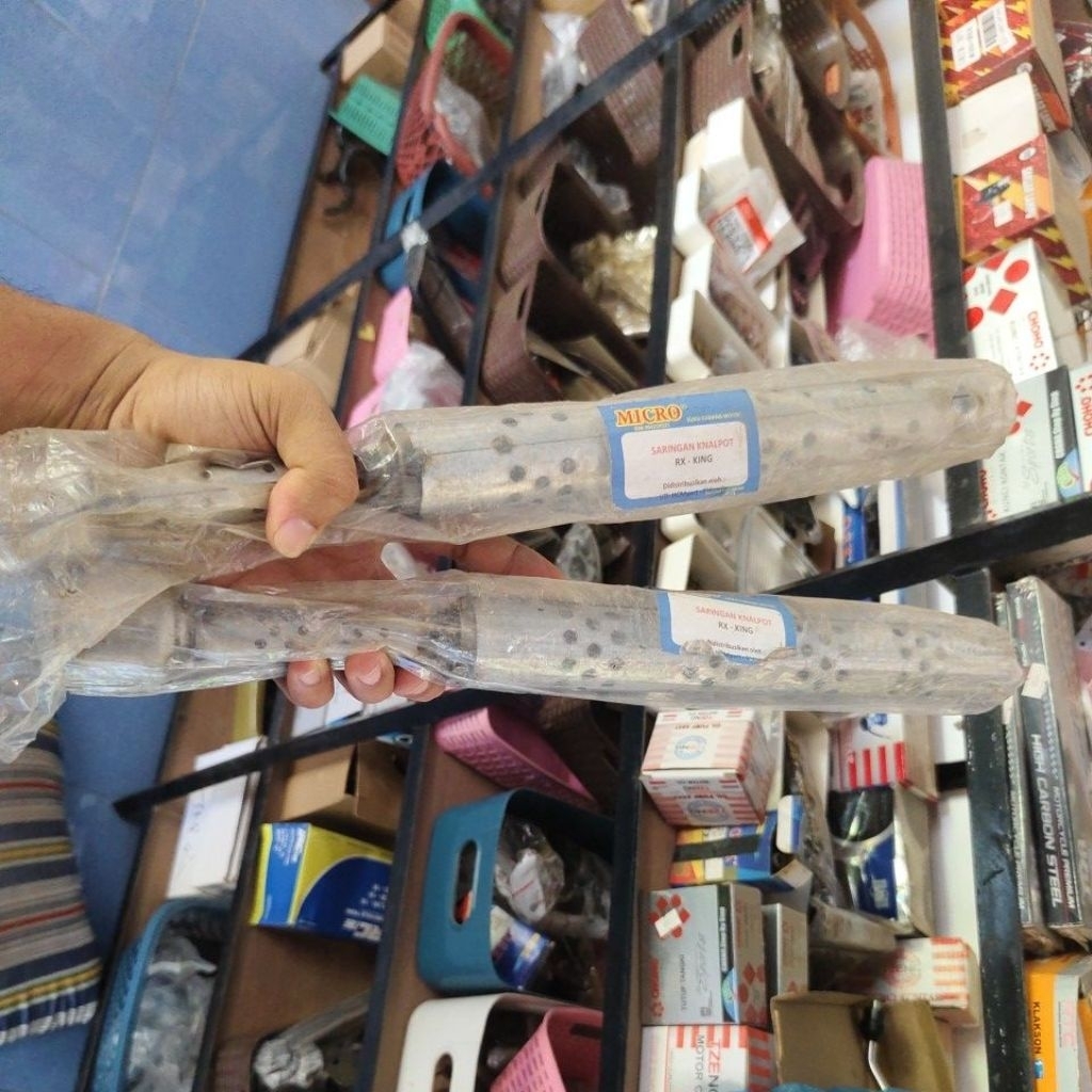 Saringan knalpot Rx king standar Kw imitasi