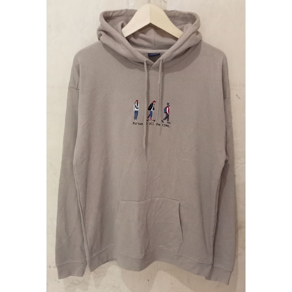 Hoodie BACK NUMBER coklat mocca