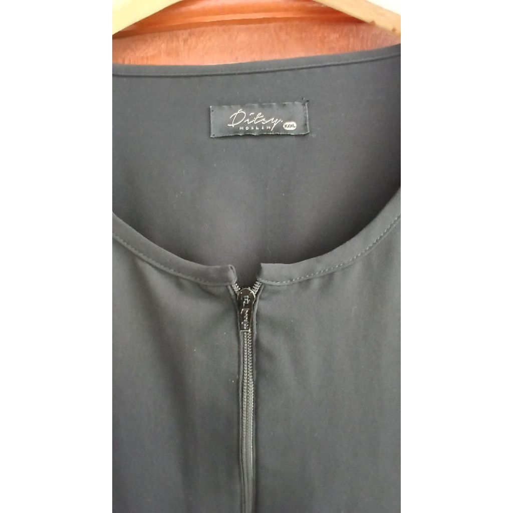 PRELOVED DITSY MOSLEM LAIQA BLACK, KHIMAR MARWAA, LAERINA CUB