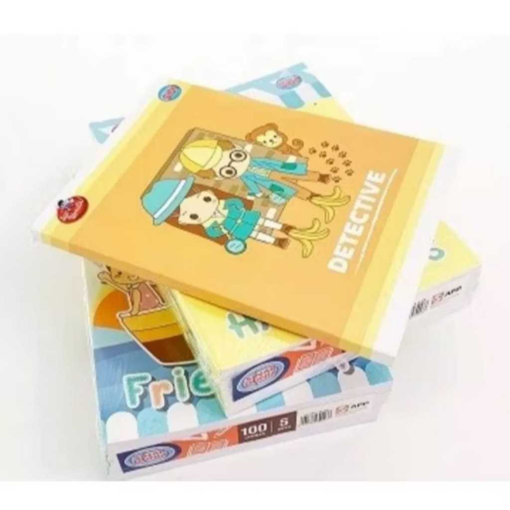 Buku Tulis SIDU ISI 100 Lembar ( 1 pak isi 5 Buku )