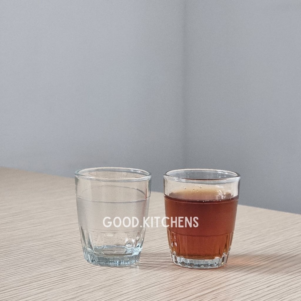 G075 [6 PCS] GELAS KACA GELAS SLOKI GELAS JAMU GELAS MINI GELAS JADUL GELAS SOUVENIR GELAS LILIN HS-