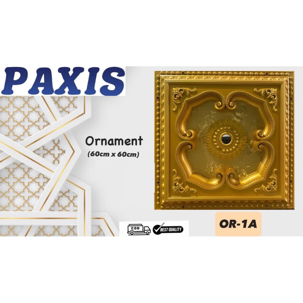 Ornament Lampu Ornamen Plafon PVC Fitting Lampu / Ornamen Lampu Plafon PVC