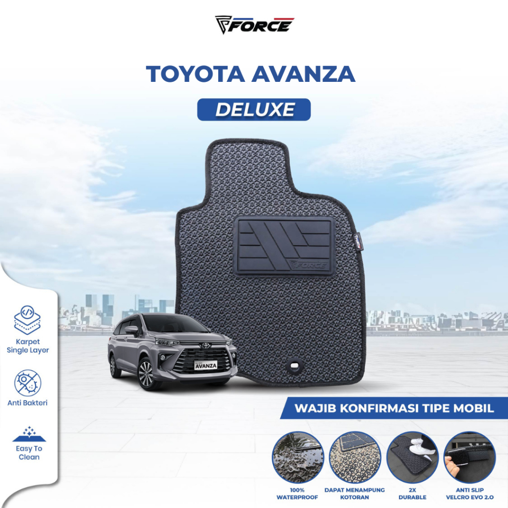 Karpet Mobil Toyota Avanza / Avanza Veloz / 2011-2021 Custom FIT (Konfirmasi tahun mobil)