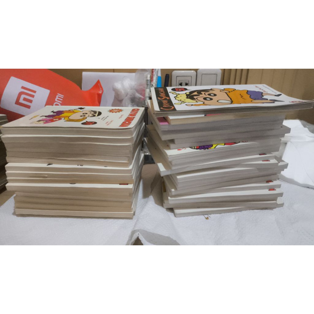 Assorted komik shinchan doraemon naruto 57 pcs part 2