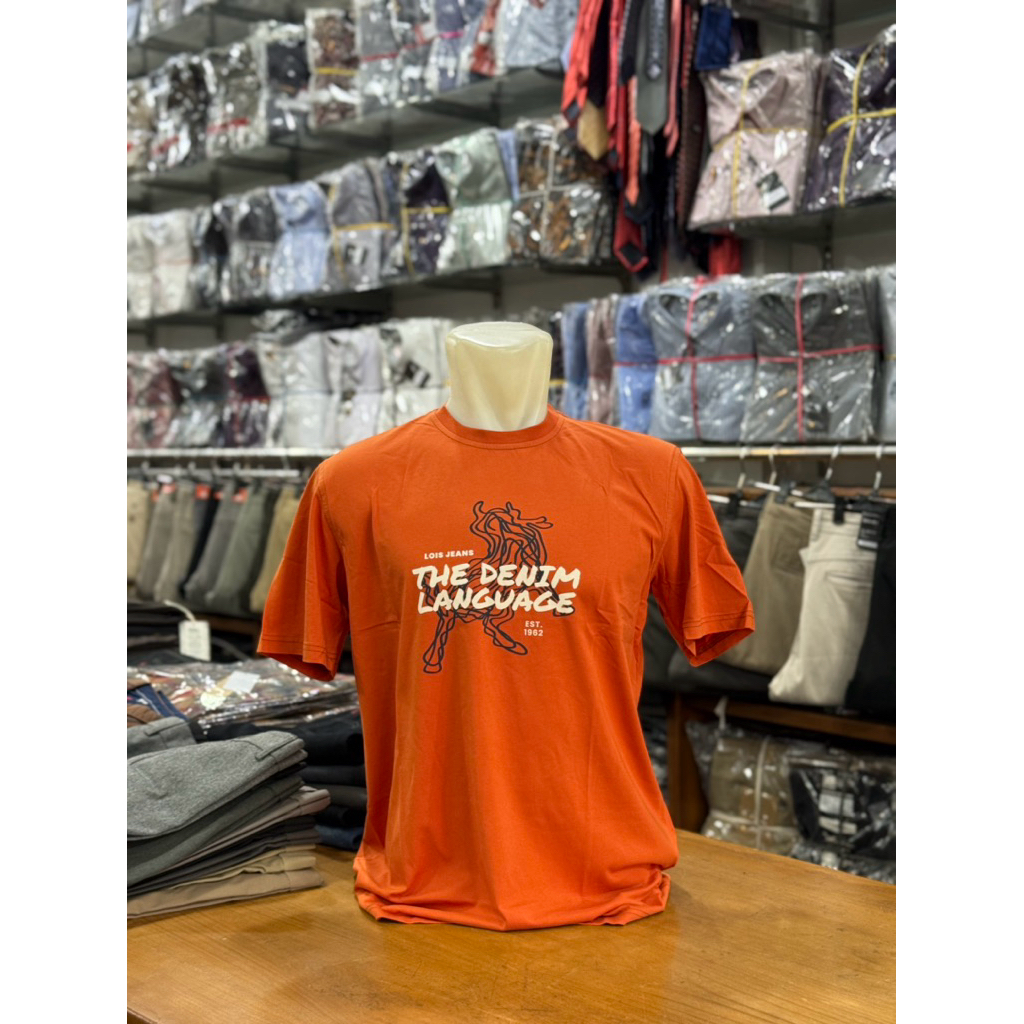 KAOS OBLONG LOIS ORIGINAL / PAKAIAN PRIA DEWASA