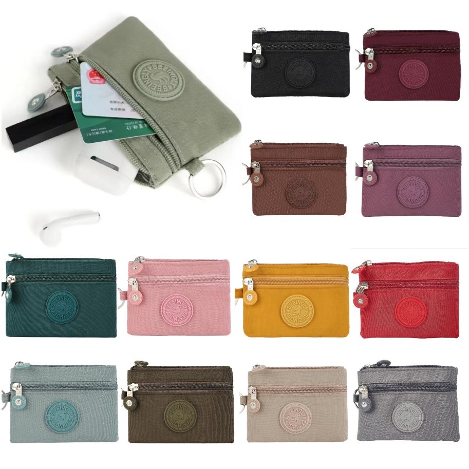 Seeingly Dompet Wanita Mini Parasut Dompet Resleting Mini Wallet Zipper Wallet Dompet Cewek Mini Car