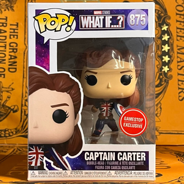 Funko Pop Marvel: What If…? - Captain Carter #875 Game Stop Exclusive