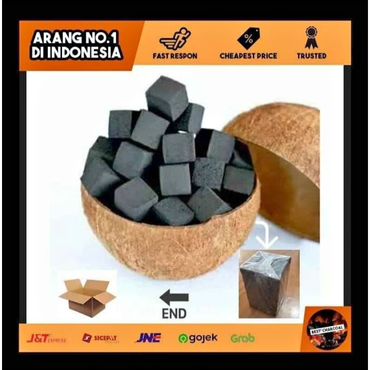 1 Kg Arang Briket Batok Kelapa