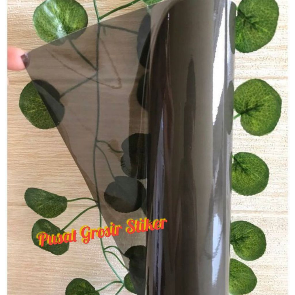 Skotlet Hitam Transparan bening glossy Setiker Sekotlet Putih Transparan bening