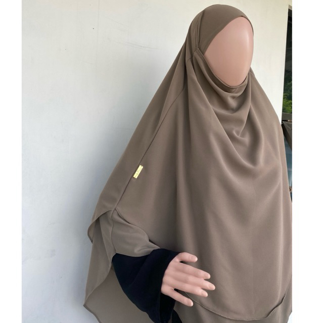 Hijabelline.co - Khalisa FK ceruty | French khimar ceruty babydoll