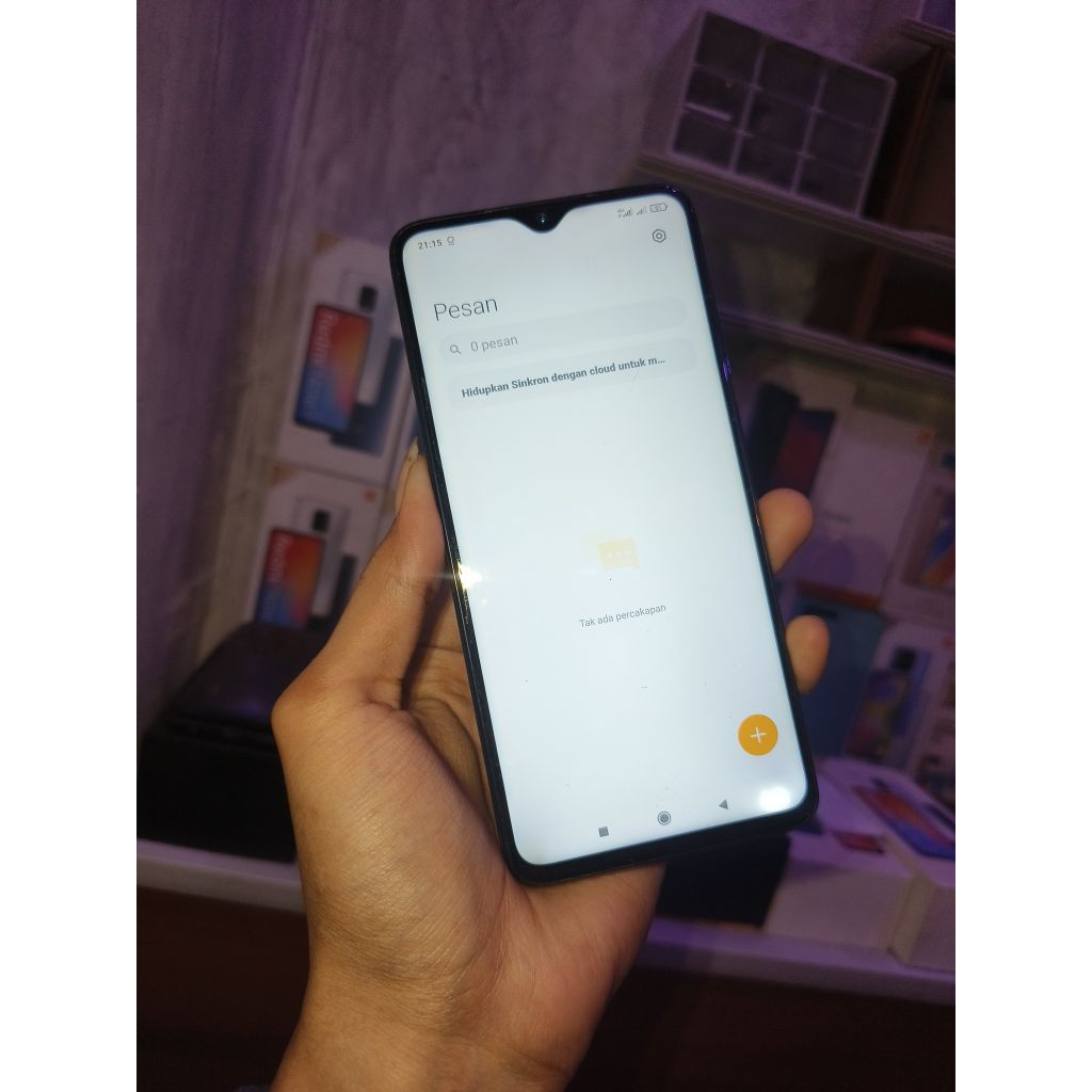 LCD + Frame Redmi Note 8 Pro ori copotan