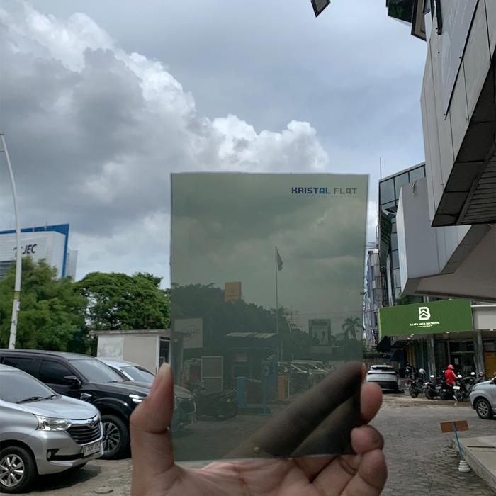 Kristal Flat Atap Kanopi Polycarbonate 1.5mm 1,5mm Polikarbonat Poly Clear Bening 1 Roll 50 Meter