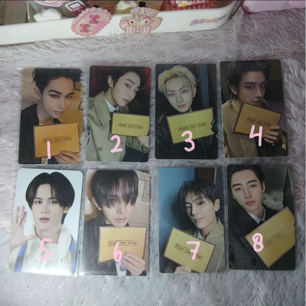 photocard official boy grup enhypen desire unleash