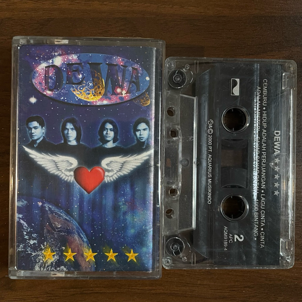 Kaset pita - Dewa 19 - bintang 5