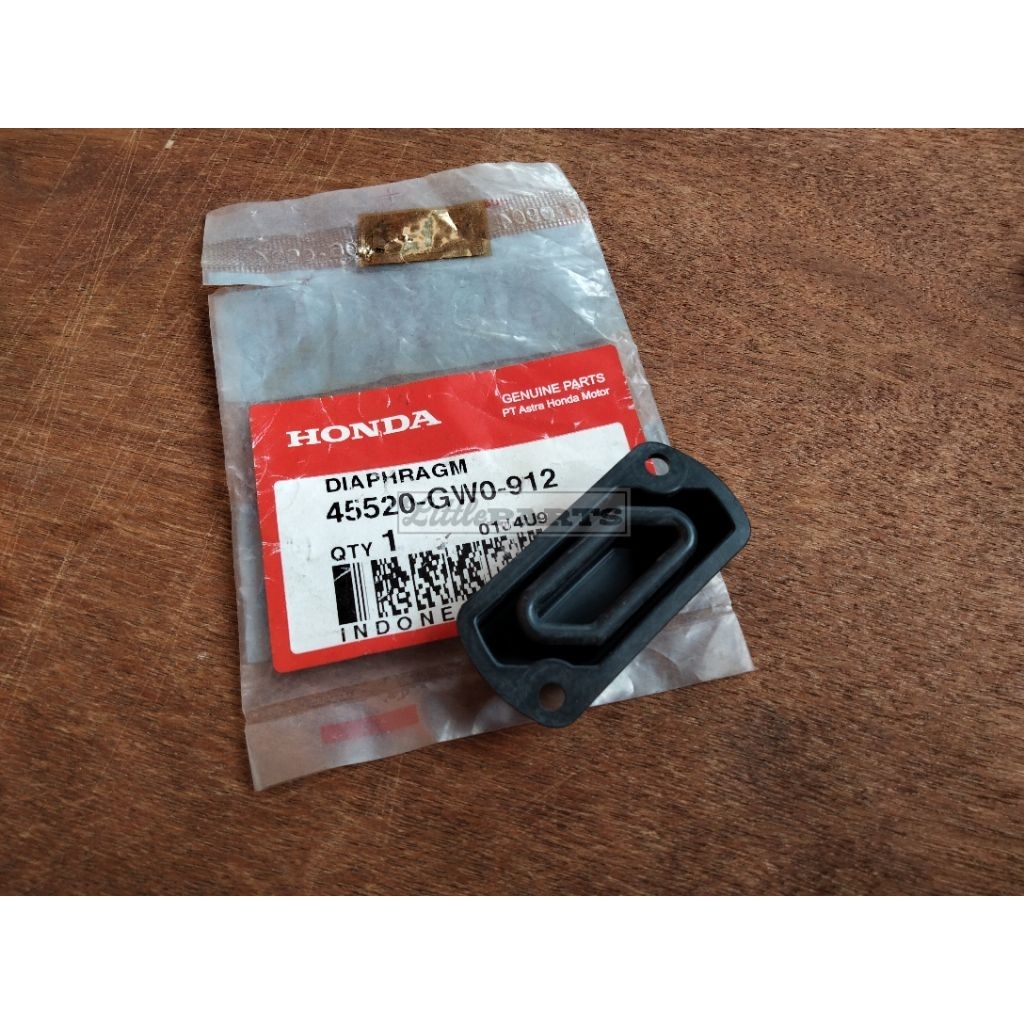 45520 GW0 912 diaphragm kart tutup master rem Nissin honda beat vario scoopy spacy Revo Sonic Stylo 