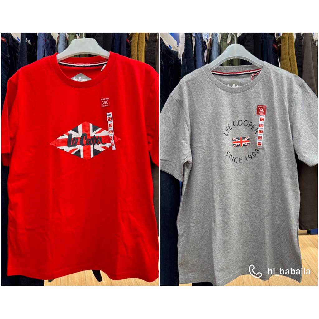 Lee Cooper Kids Kaos Lengan Pendek Anak Laki-laki