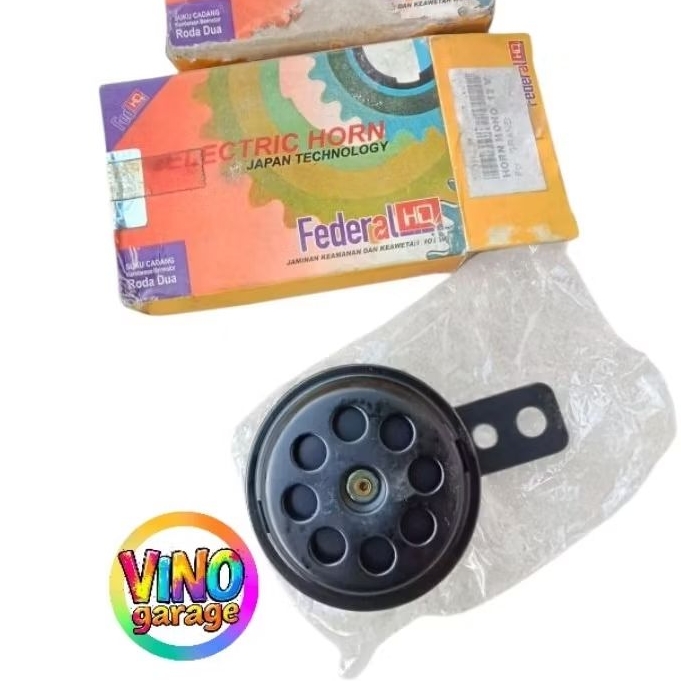 Klakson Motor Honda Semua MOTOR Bebek Metic Vario Beat Mio Supra Karisma Jupiter Vega ORI FEDERAL NO