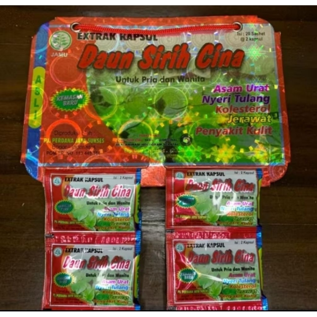 Daun Sirih Cina Kapsul Original