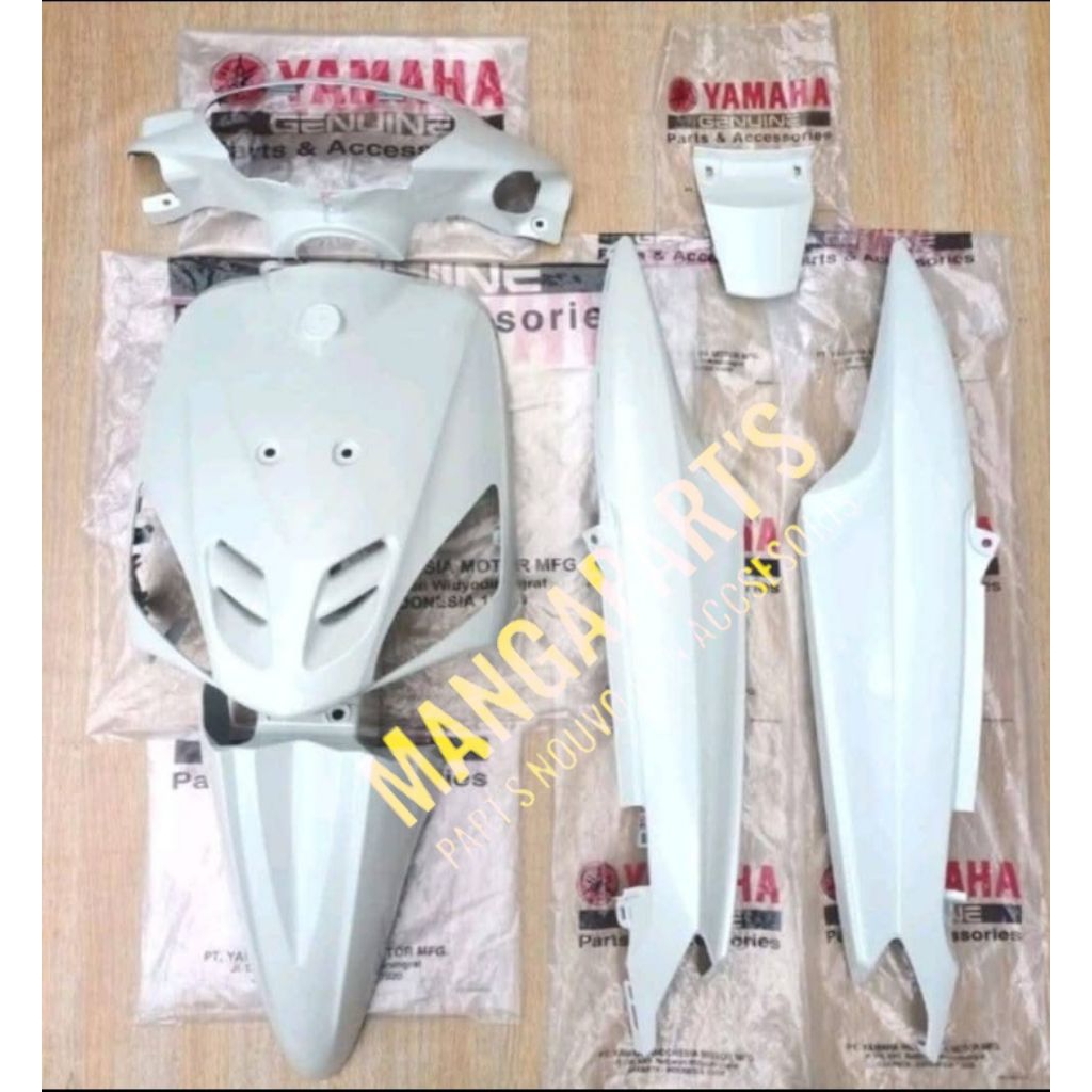 Body halus Mio sporty full putih original Yamaha body halus Mio cover body Mio sporty original yamah