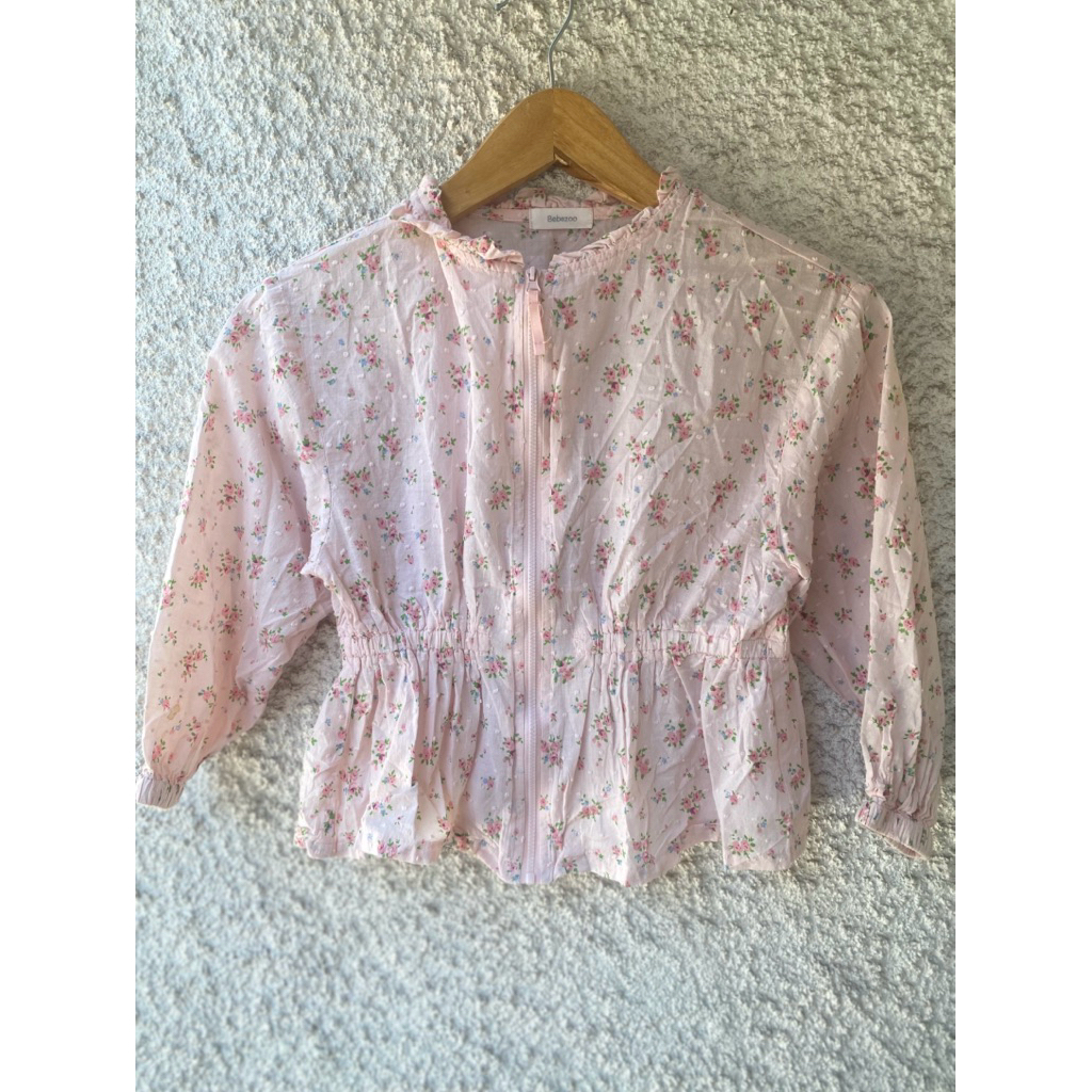jaket motif bunga bebezoo