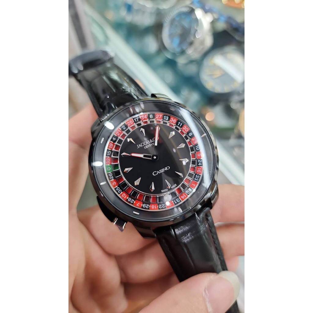 Jam Tangan JACOB&CO Casino Royal Quartz Stainless Steel