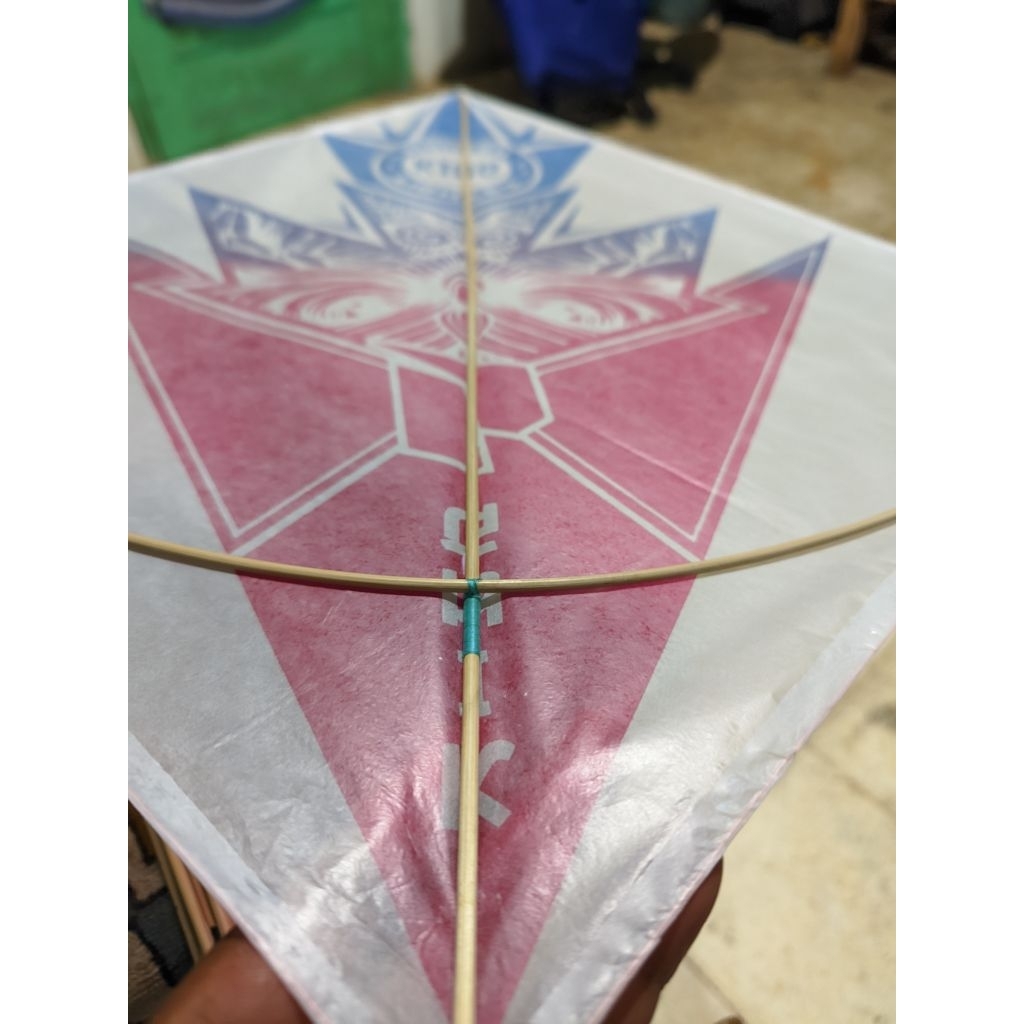 layangan sukoi turnamen super lilitan 1 bambu perung