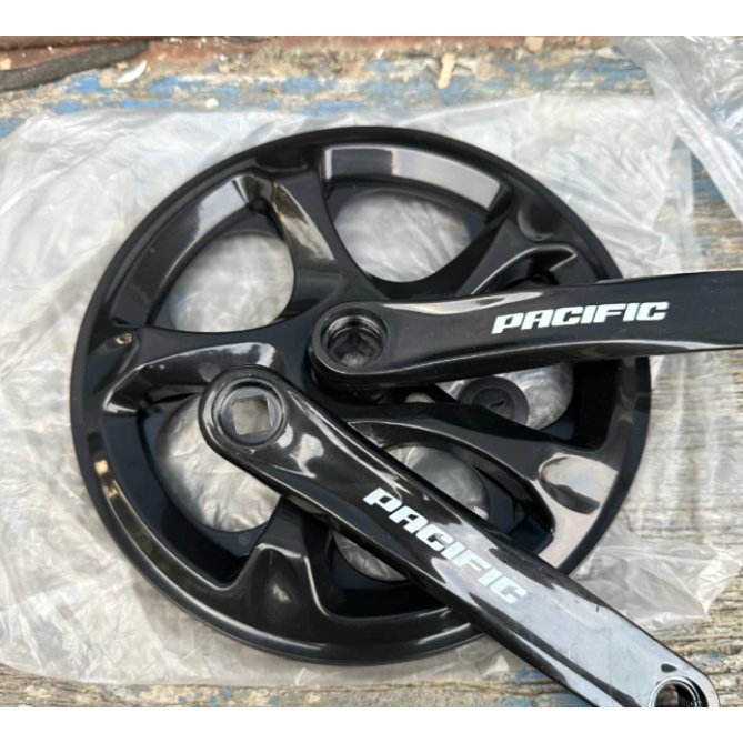 Crank Set Gir Sepeda 52T BB As Kotak Pasific Dengan Cover Lipat Fixie Minion Velo Mini